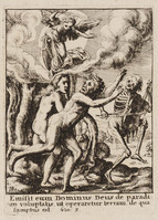 KG 00684
<br/>
Dodendans: verdrijving uit het Paradijs
<br/>
<em>Hollar, Wenzel (1607-1677)</em>